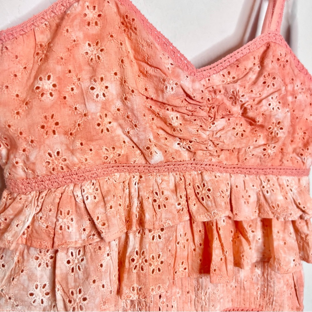 TULAROSA Rumer Eyelet High-Low Dress. Size Small - Picture 8 of 14